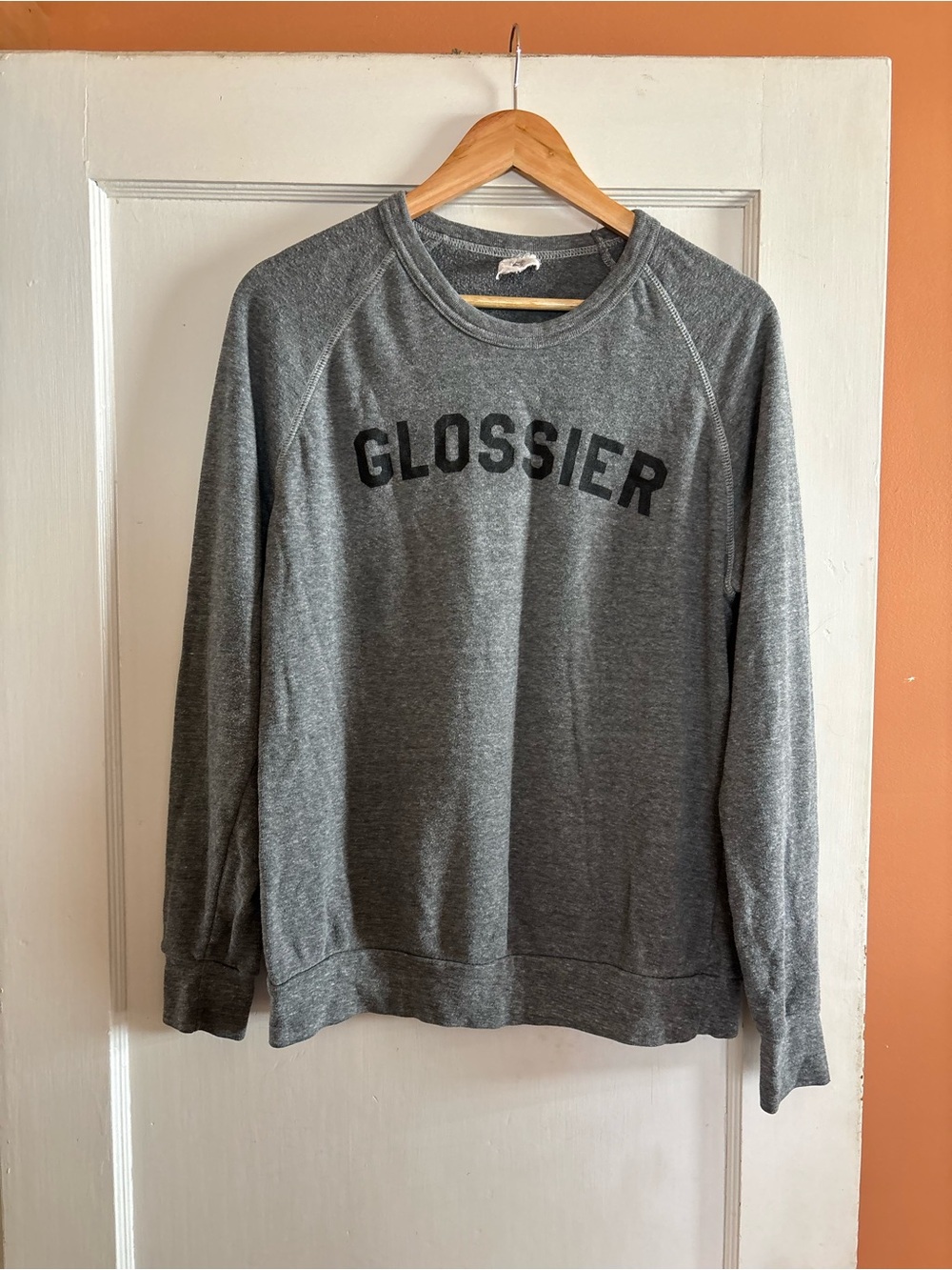 Glossier sweatshirt